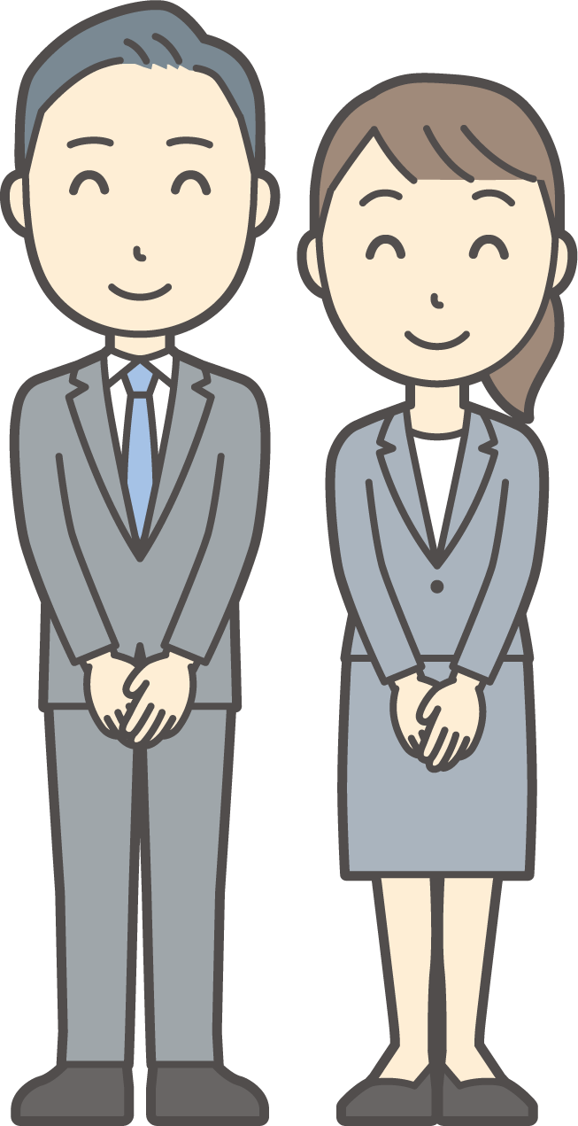 ノムコムの男女の営業担当者の画像